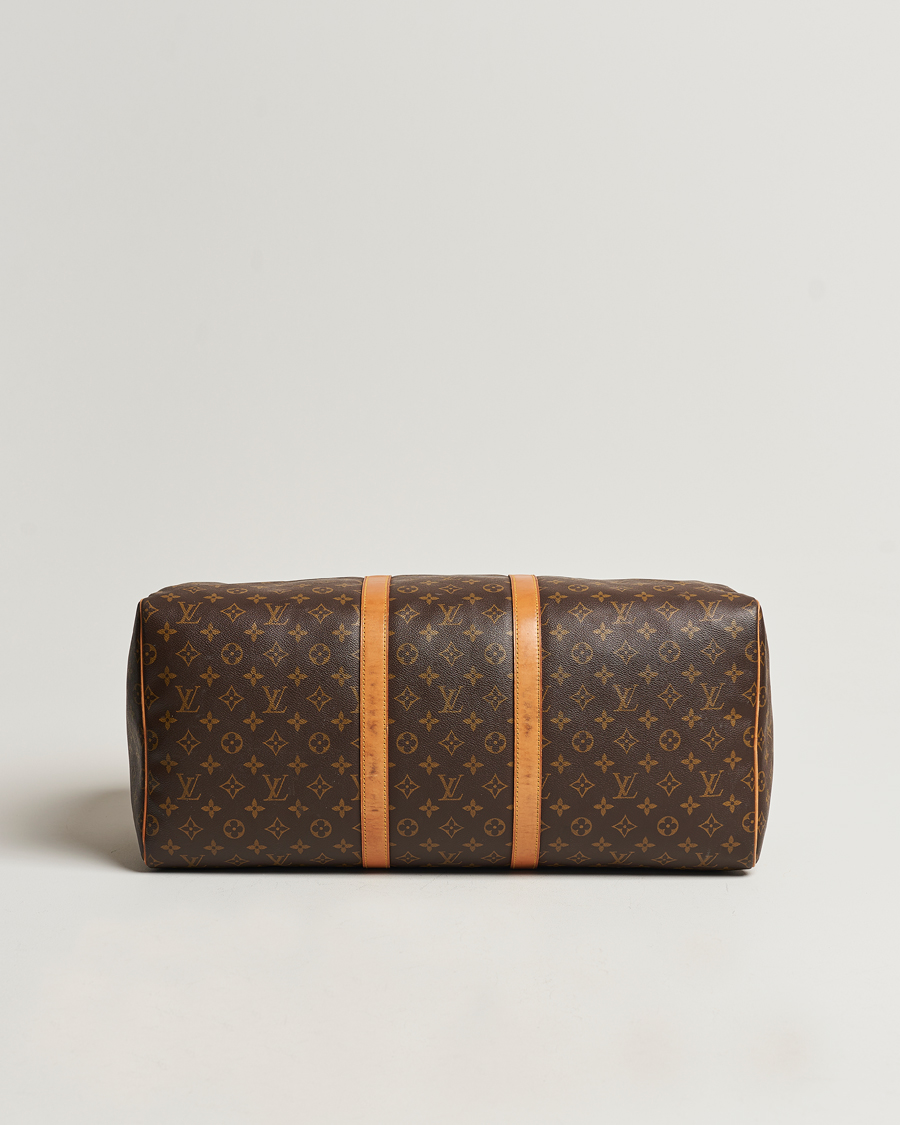 Herr | Louis Vuitton Pre-Owned Keepall 55 Bag Monogram | Louis Vuitton Pre-Owned | Keepall 55 Bag Monogram