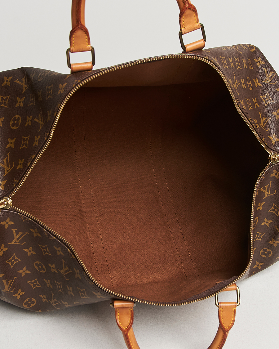 Herr | Louis Vuitton Pre-Owned Keepall 55 Bag Monogram | Louis Vuitton Pre-Owned | Keepall 55 Bag Monogram