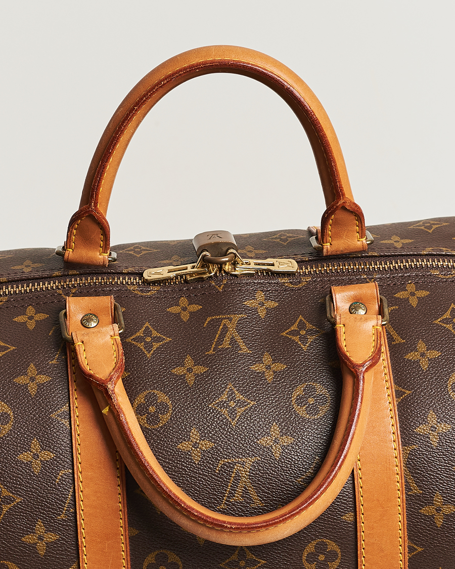 Herr | Louis Vuitton Pre-Owned Keepall 55 Bag Monogram | Louis Vuitton Pre-Owned | Keepall 55 Bag Monogram