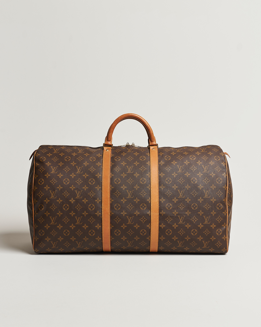 Herr | Louis Vuitton Pre-Owned Keepall 60 Bag Monogram | Louis Vuitton Pre-Owned | Keepall 60 Bag Monogram