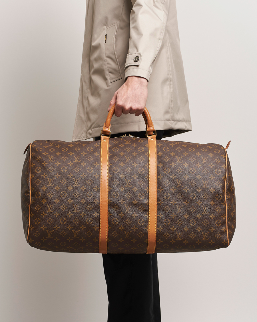 Herr | Louis Vuitton Pre-Owned Keepall 60 Bag Monogram | Louis Vuitton Pre-Owned | Keepall 60 Bag Monogram