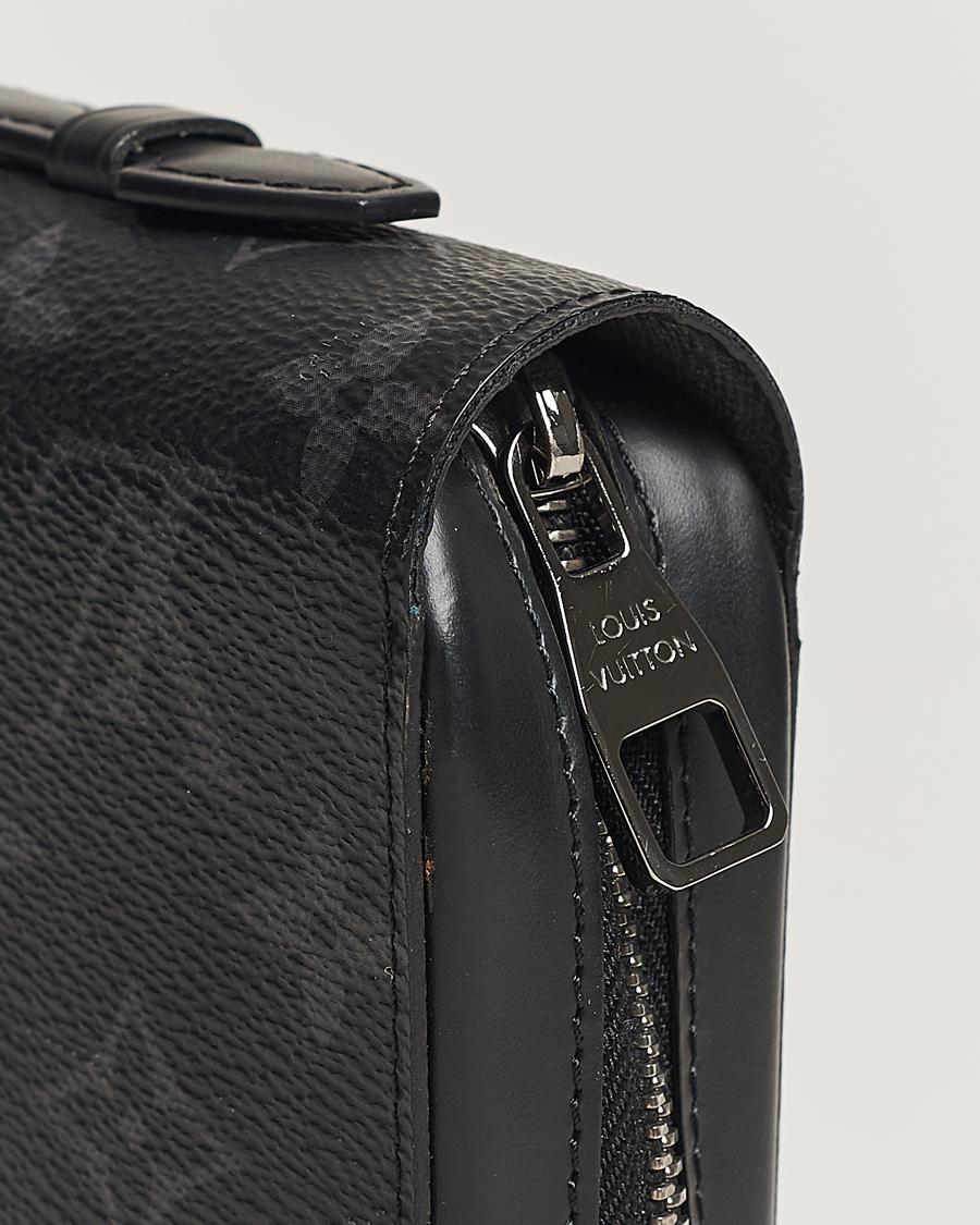 Herr | Louis Vuitton Pre-Owned Zippy XL Wallet Monogram Eclipse | Louis Vuitton Pre-Owned | Zippy XL Wallet Monogram Eclipse