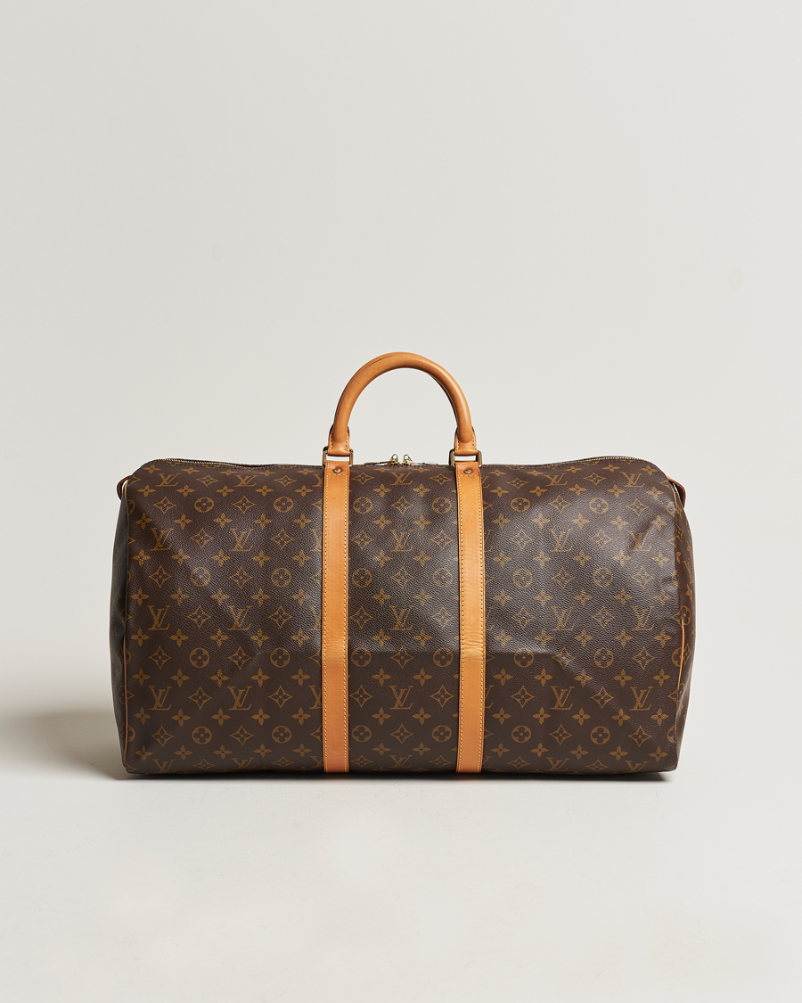 Herr | Louis Vuitton Pre-Owned Keepall 55 Bag Monogram | Louis Vuitton Pre-Owned | Keepall 55 Bag Monogram