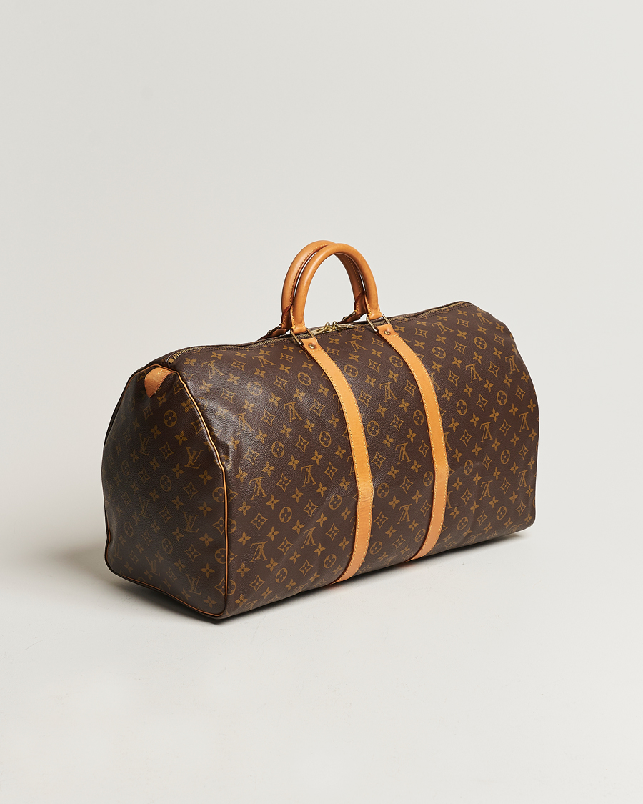 Herr | Louis Vuitton Pre-Owned Keepall 55 Bag Monogram | Louis Vuitton Pre-Owned | Keepall 55 Bag Monogram