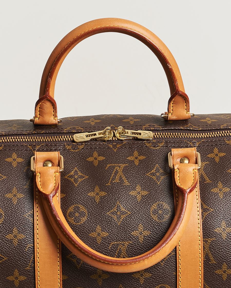 Herr | Louis Vuitton Pre-Owned Keepall 55 Bag Monogram | Louis Vuitton Pre-Owned | Keepall 55 Bag Monogram