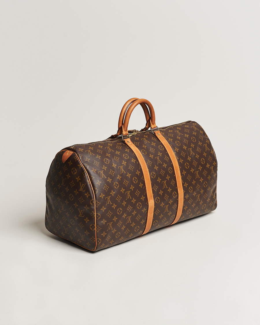 Herr | Louis Vuitton Pre-Owned Keepall 55 Bag Monogram | Louis Vuitton Pre-Owned | Keepall 55 Bag Monogram