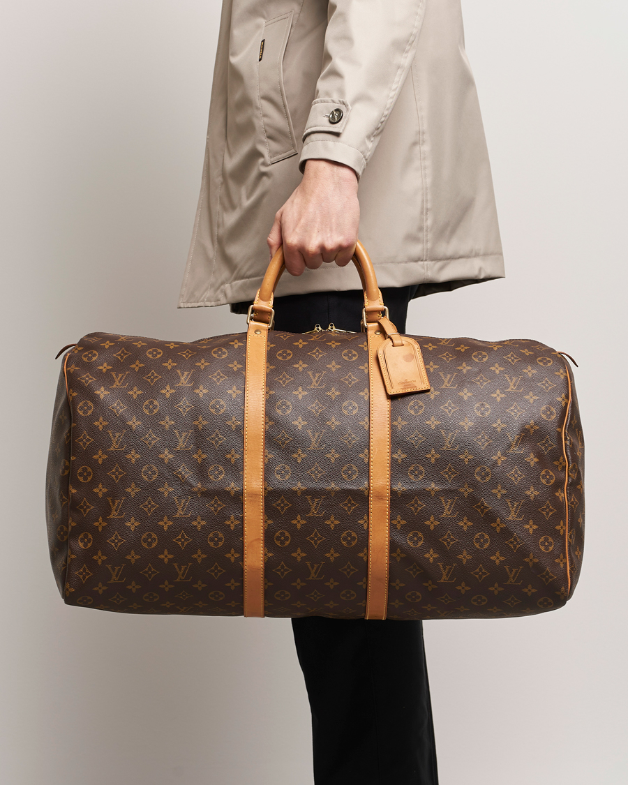 Herr | Pre-Owned & Vintage Bags | Louis Vuitton Pre-Owned | Keepall 60 Bag Monogram 