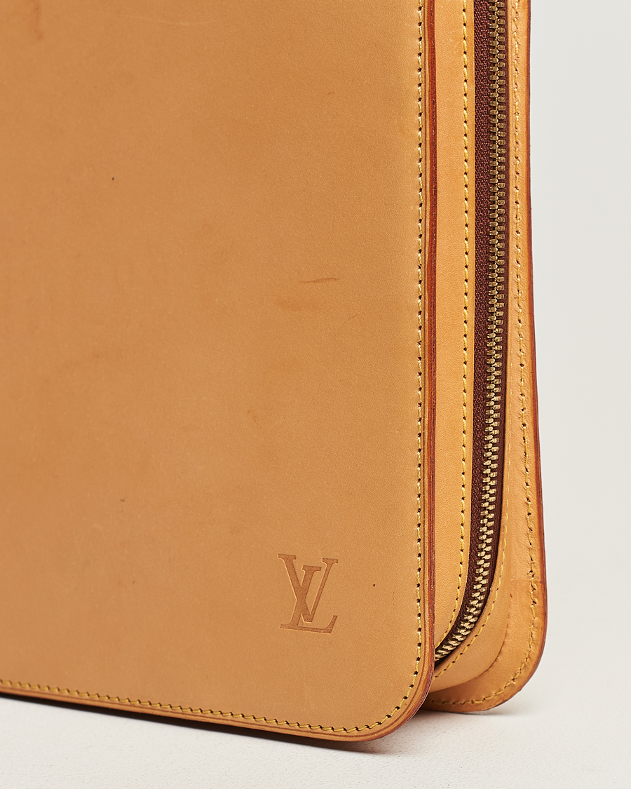 Herr | Louis Vuitton Pre-Owned Briefcase Leather | Louis Vuitton Pre-Owned | Briefcase Leather