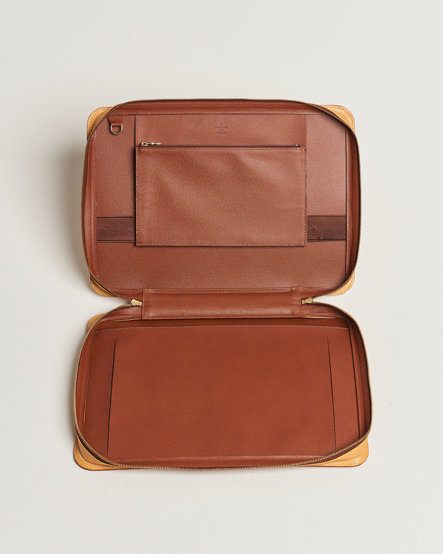 Herr | Louis Vuitton Pre-Owned Briefcase Leather | Louis Vuitton Pre-Owned | Briefcase Leather