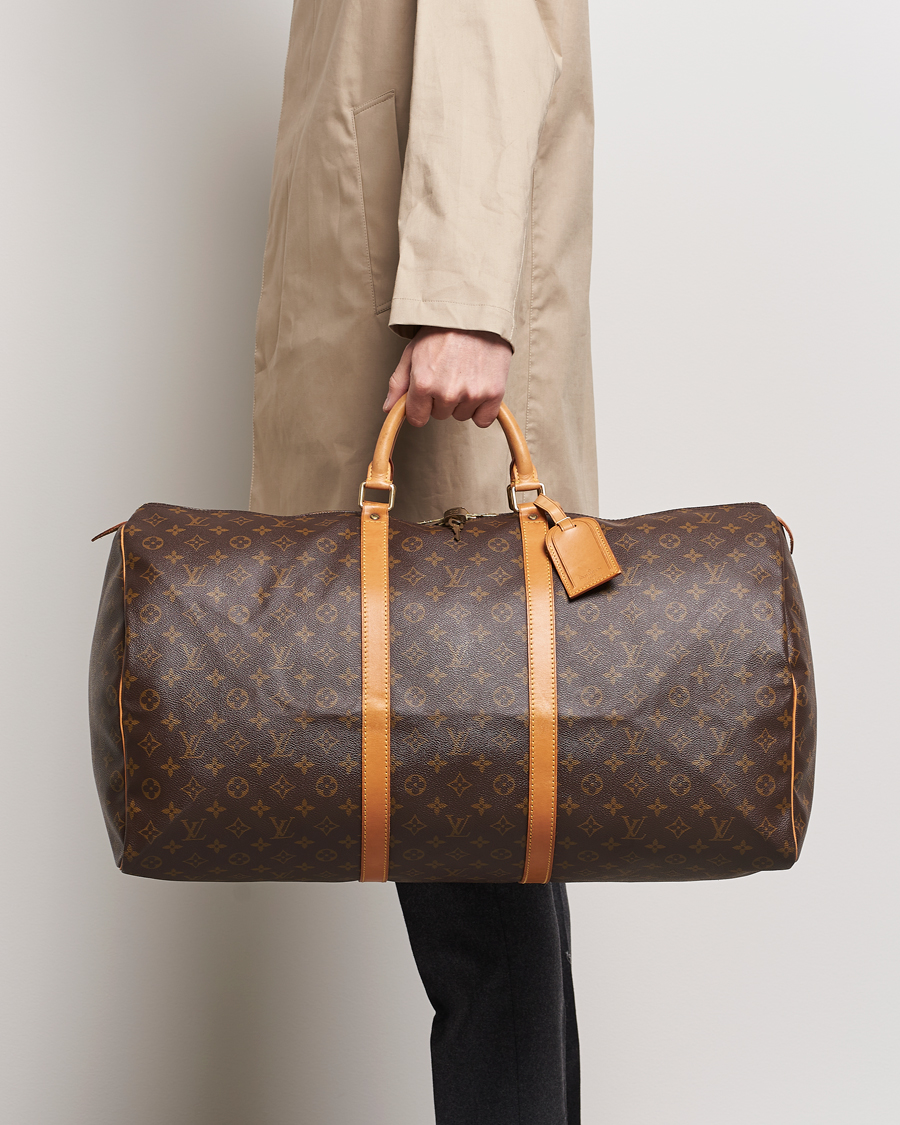 Herr | Louis Vuitton Pre-Owned Keepall 60 Bag Monogram | Louis Vuitton Pre-Owned | Keepall 60 Bag Monogram