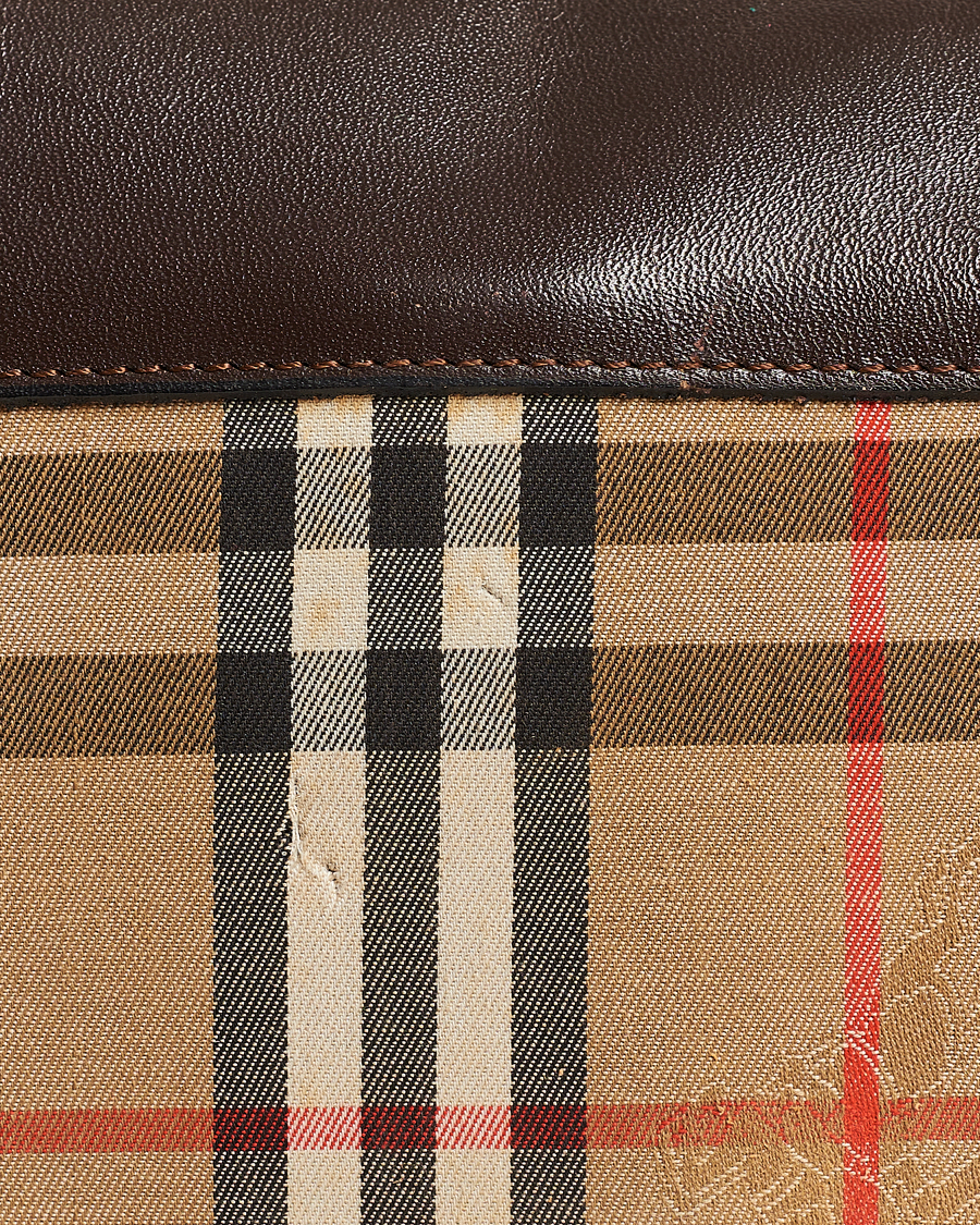 Herr | Burberry Pre-Owned Carry On Travel Bag Haymarket Check | Burberry Pre-Owned | Carry On Travel Bag Haymarket Check