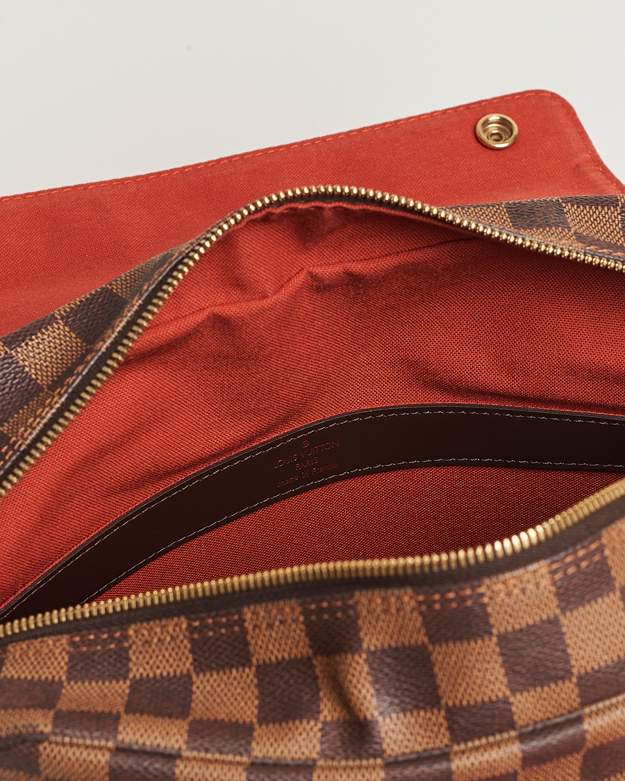 Herr | Louis Vuitton Pre-Owned Naviglio Messenger Bag Damier Ebene | Louis Vuitton Pre-Owned | Naviglio Messenger Bag Damier Ebene