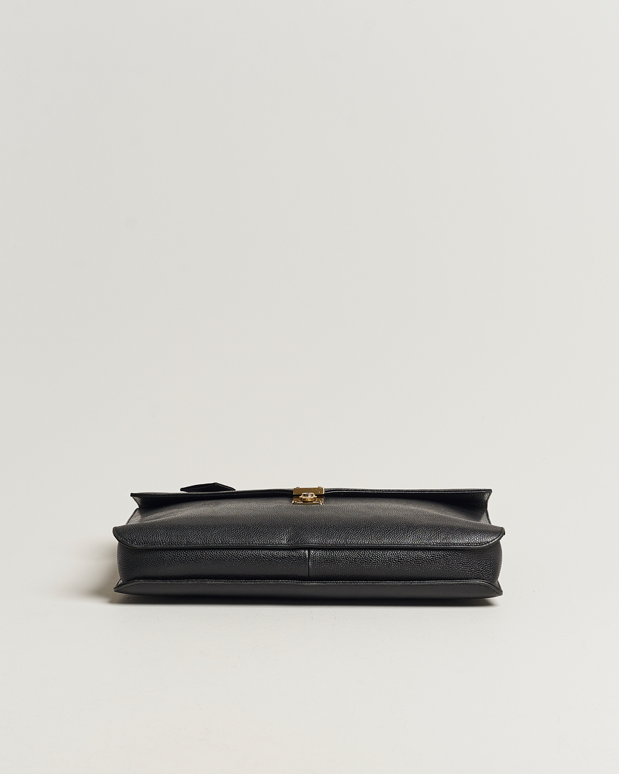 Herr | Chanel Pre-Owned Portfolio Briefcase Leather Black | Chanel Pre-Owned | Portfolio Briefcase Leather Black