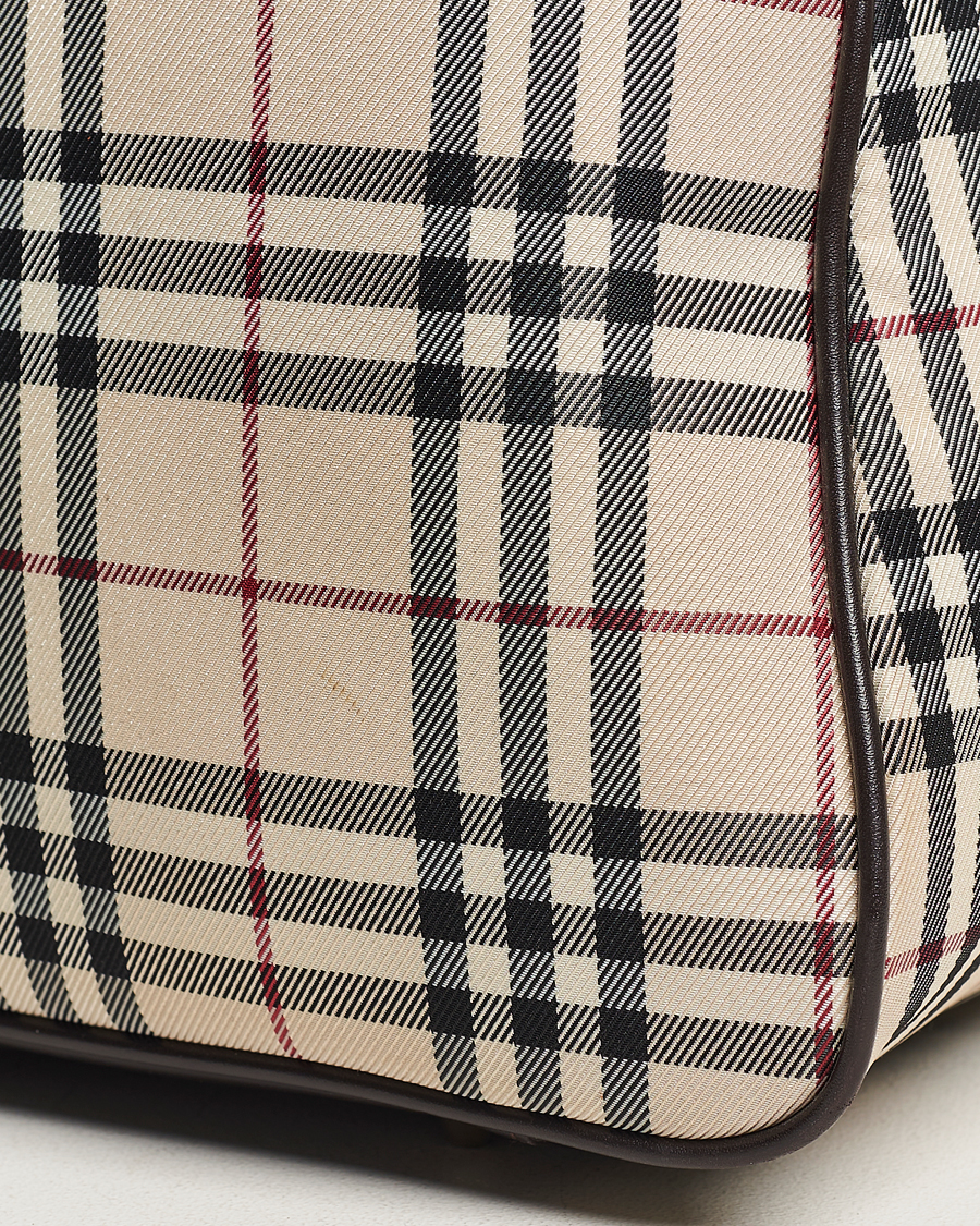 Herr | Burberry Pre-Owned Travel Bag House Check | Burberry Pre-Owned | Travel Bag House Check