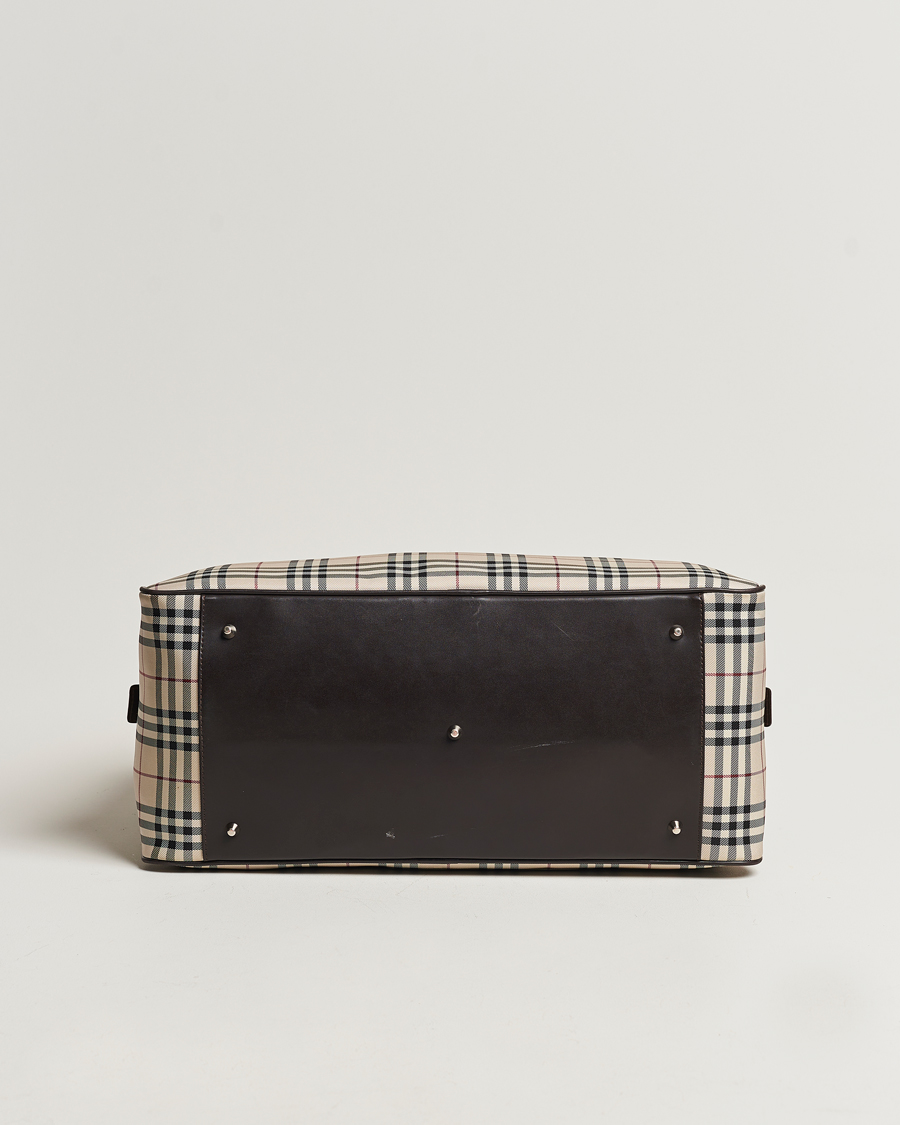 Herr | Burberry Pre-Owned Travel Bag House Check | Burberry Pre-Owned | Travel Bag House Check