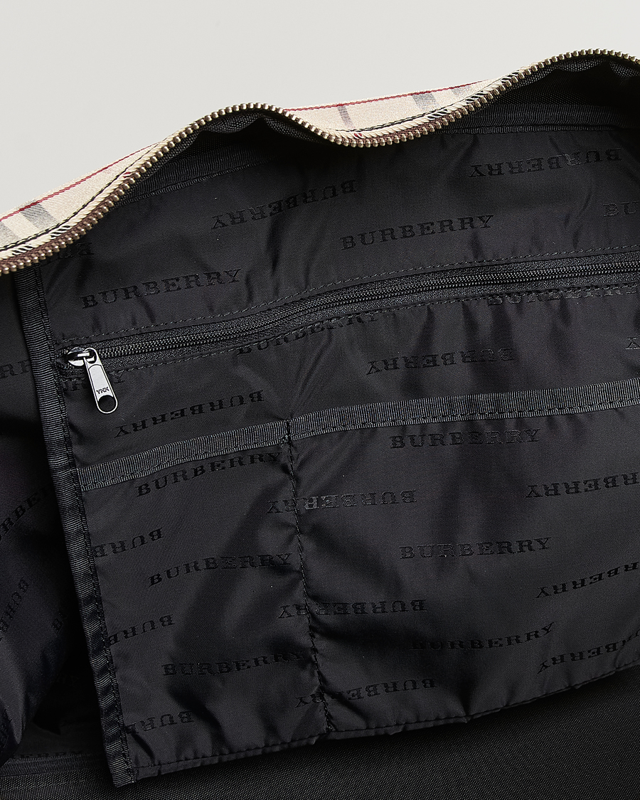 Herr | Burberry Pre-Owned Travel Bag House Check | Burberry Pre-Owned | Travel Bag House Check