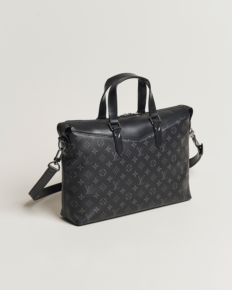 Herr | Louis Vuitton Pre-Owned Briefcase Explorer Monogram Eclipse | Louis Vuitton Pre-Owned | Briefcase Explorer Monogram Eclipse