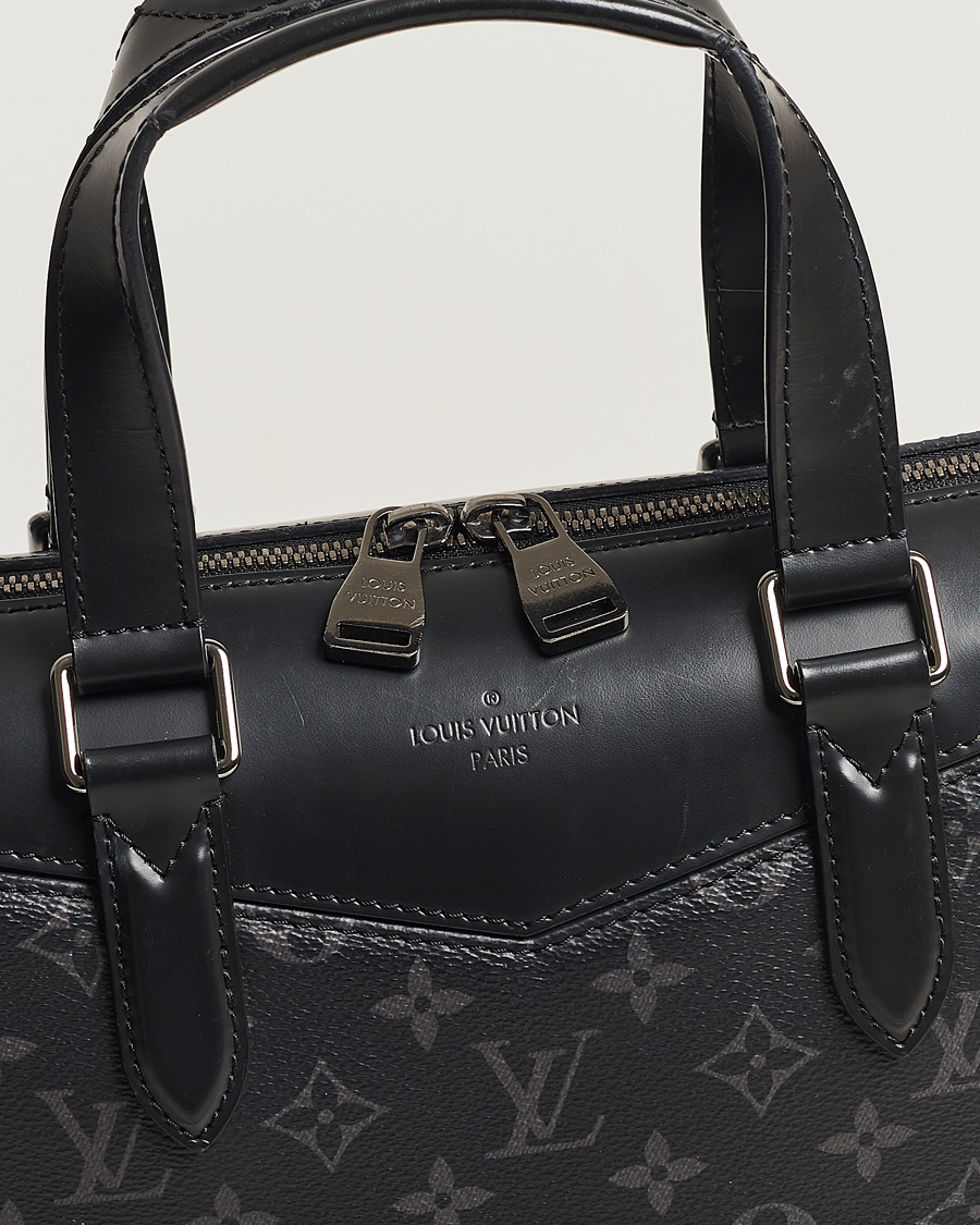 Herr | Louis Vuitton Pre-Owned Briefcase Explorer Monogram Eclipse | Louis Vuitton Pre-Owned | Briefcase Explorer Monogram Eclipse
