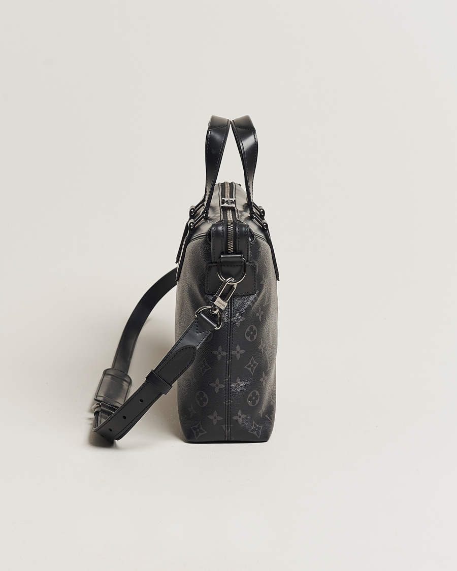 Herr | Louis Vuitton Pre-Owned Briefcase Explorer Monogram Eclipse | Louis Vuitton Pre-Owned | Briefcase Explorer Monogram Eclipse