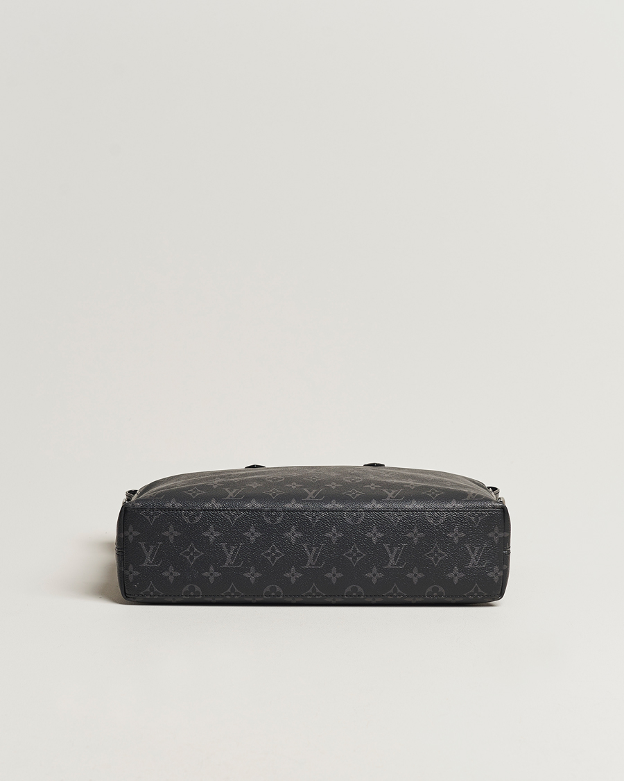 Herr | Louis Vuitton Pre-Owned Briefcase Explorer Monogram Eclipse | Louis Vuitton Pre-Owned | Briefcase Explorer Monogram Eclipse