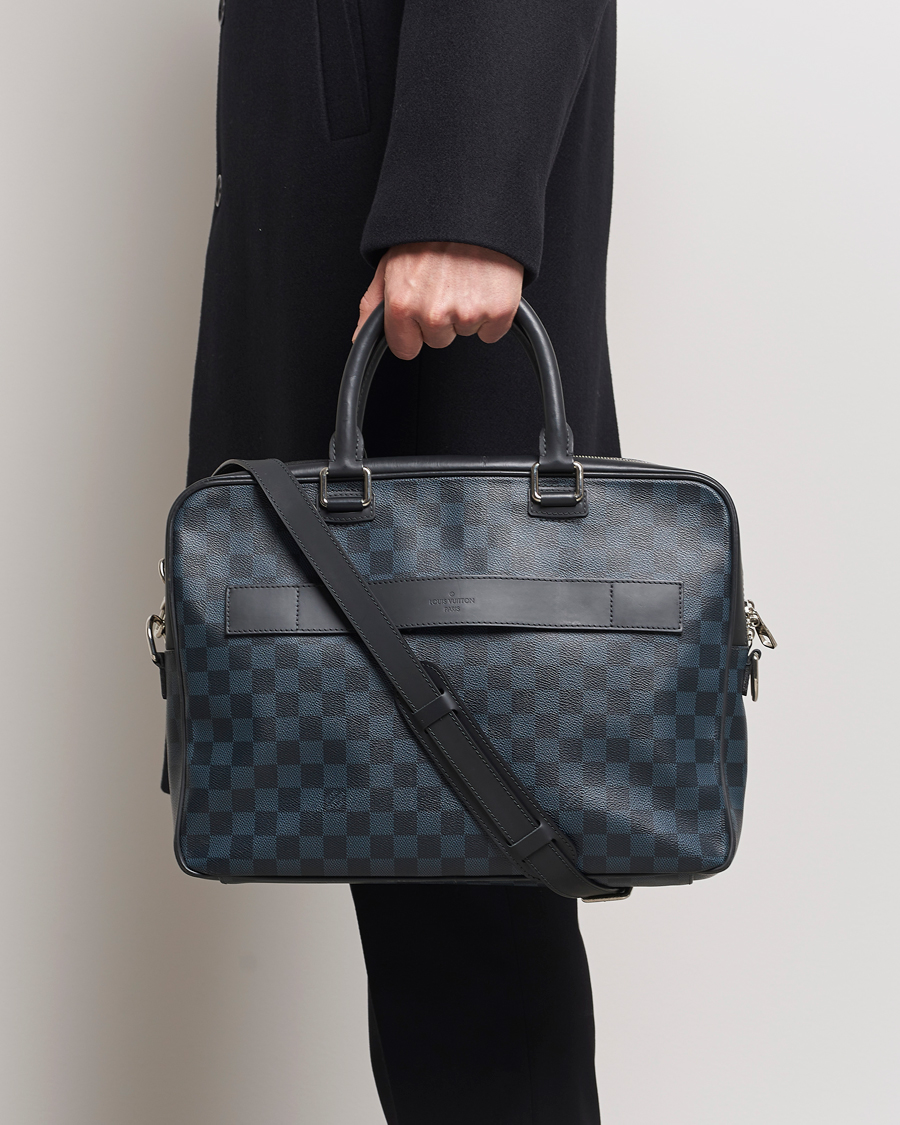 Herr | Louis Vuitton Pre-Owned Porte Documents Business Bag Damier Graphite | Louis Vuitton Pre-Owned | Porte Documents Business Bag Damier Graphite