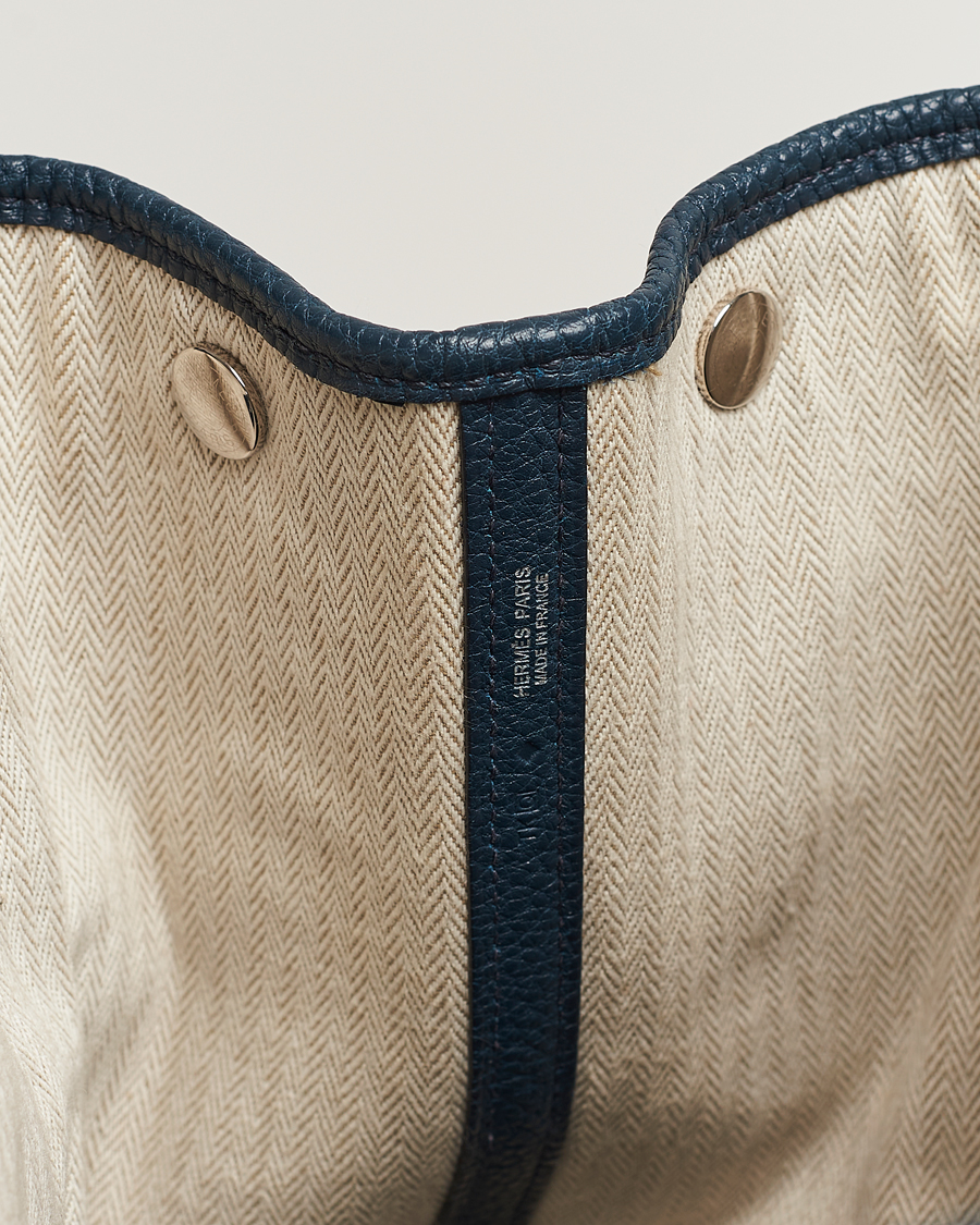 Herr | Hermès Pre-Owned Garden Party 36 Tote Togo Blue | Hermès Pre-Owned | Garden Party 36 Tote Togo Blue