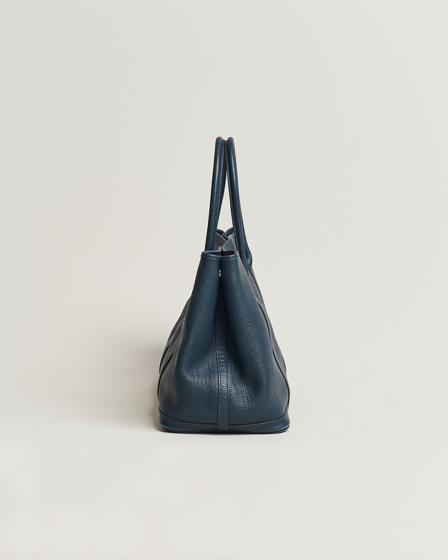 Herr | Hermès Pre-Owned Garden Party 36 Tote Togo Blue | Hermès Pre-Owned | Garden Party 36 Tote Togo Blue