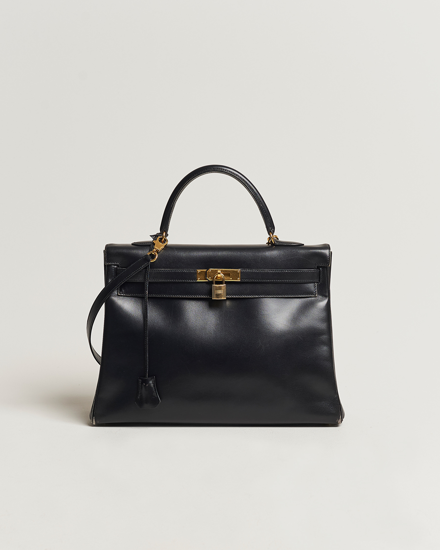 Herr | Hermès Pre-Owned Kelly 35 Handbag Black | Hermès Pre-Owned | Kelly 35 Handbag Black
