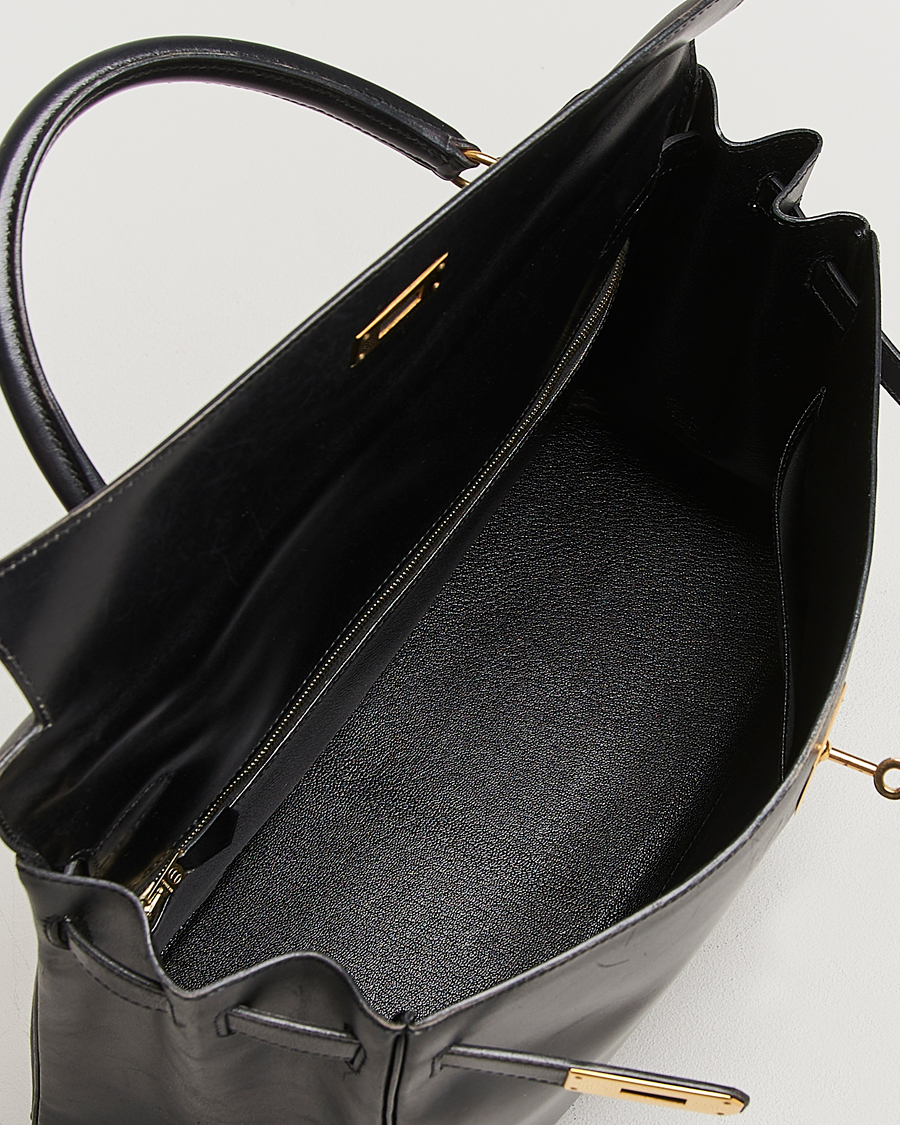 Herr | Hermès Pre-Owned Kelly 35 Handbag Black | Hermès Pre-Owned | Kelly 35 Handbag Black