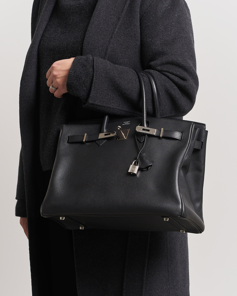 Herr | Gifts for Her | Hermès Pre-Owned | Birkin Bag 35 Togo Black 