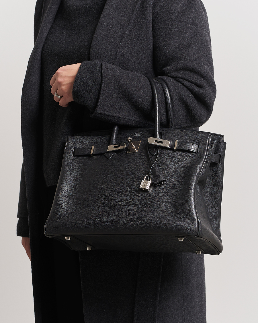 Men | Gifts for Her | Hermès Pre-Owned | Birkin Bag 35 Togo Black 