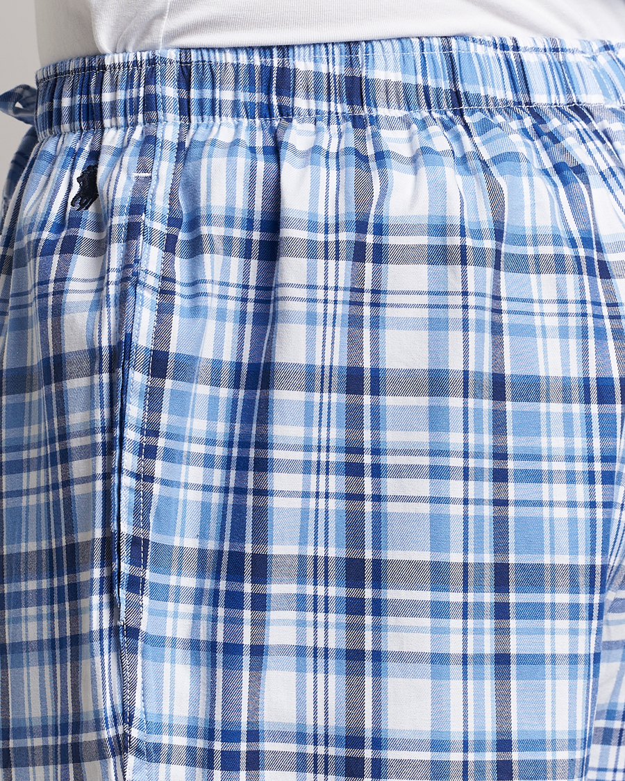 Herr | Pyjamas & Morgonrockar | Polo Ralph Lauren | Cotton Checked Pyjama Set Blue Plaid