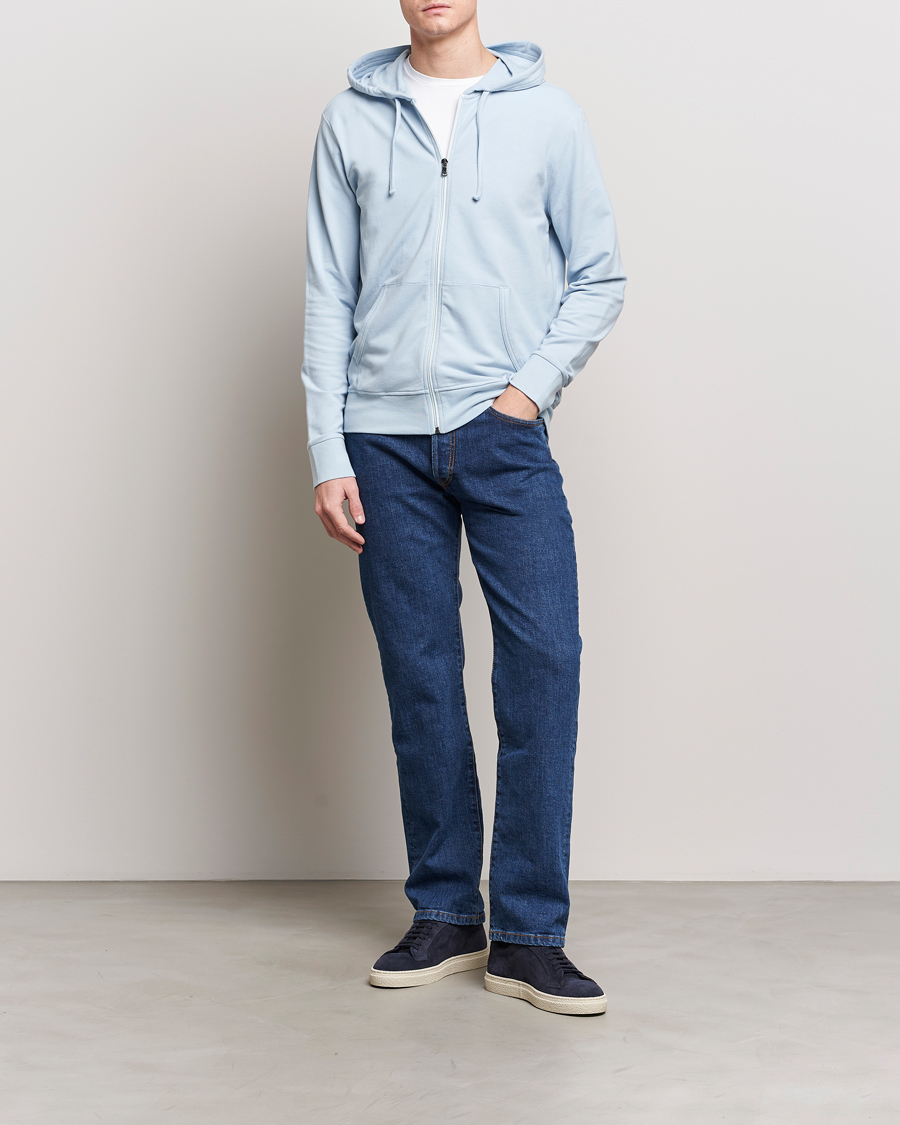 Herr | Tröjor | Polo Ralph Lauren | Cotton Jersey Long Sleeve Hoodie Alpine Blue