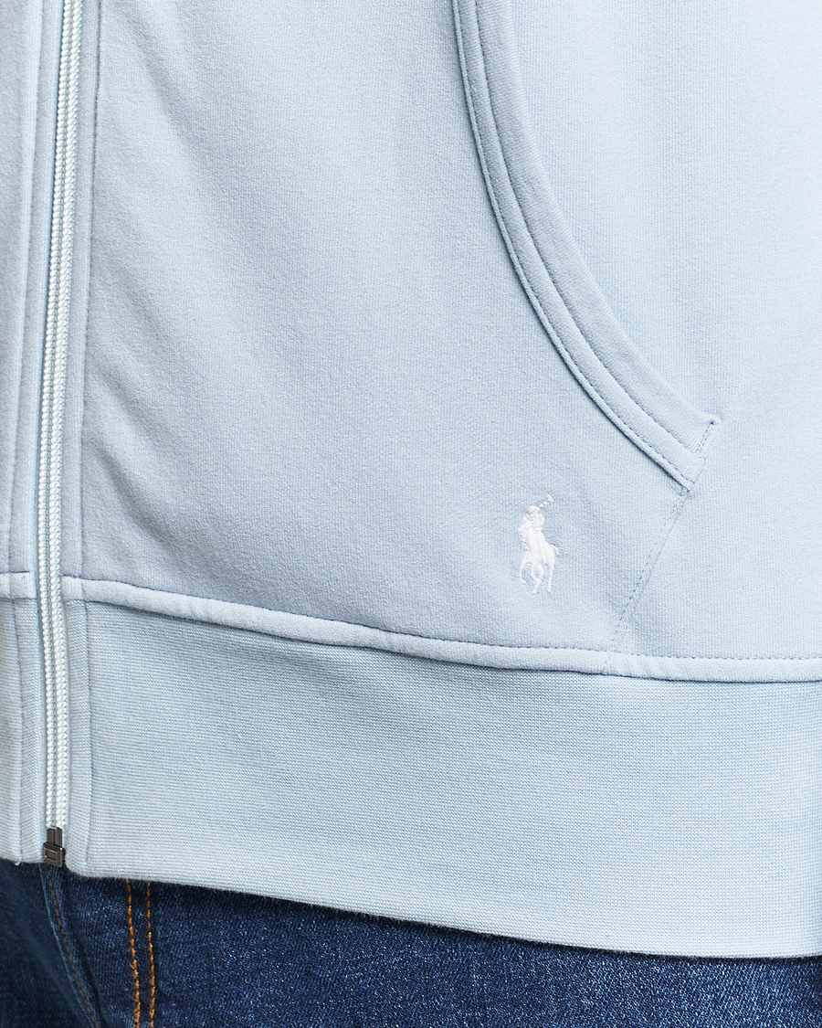 Herr | Tröjor | Polo Ralph Lauren | Cotton Jersey Long Sleeve Hoodie Alpine Blue