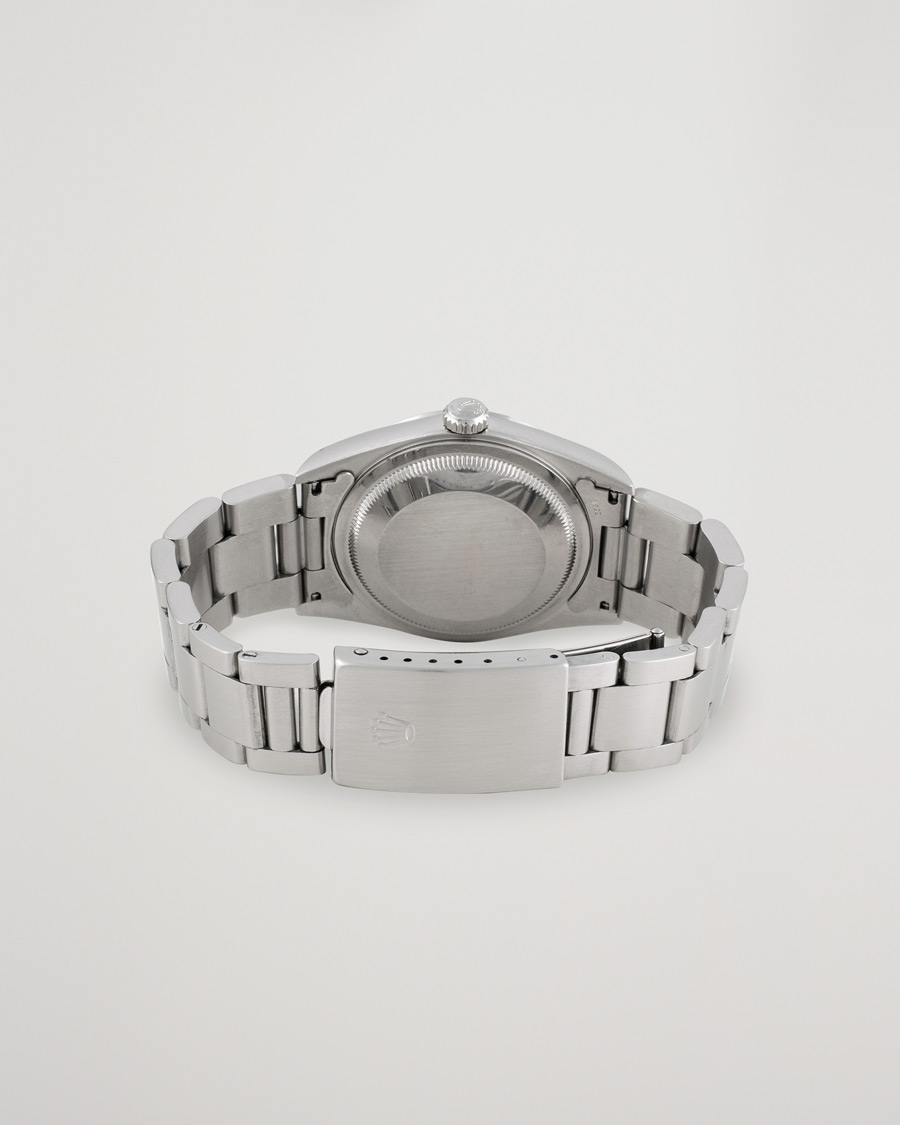 Herr | Rolex Pre-Owned Datejust 16200 Oyster Perpetual Steel White Silver | Rolex Pre-Owned | Datejust 16200 Oyster Perpetual Steel White Silver
