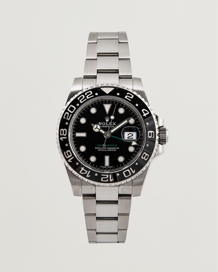 Herr | Rolex Pre-Owned GMT-Master II 116710LN Silver | Rolex Pre-Owned | GMT-Master II 116710LN Silver