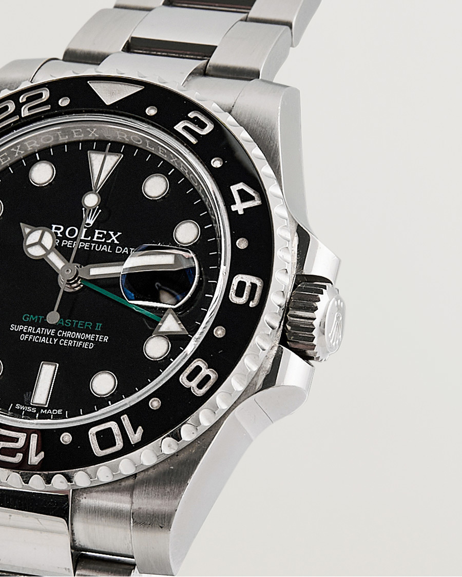 Herr | Rolex Pre-Owned GMT-Master II 116710LN Silver | Rolex Pre-Owned | GMT-Master II 116710LN Silver