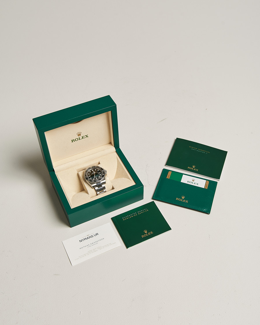 Herr | Rolex Pre-Owned GMT-Master II 116710LN Silver | Rolex Pre-Owned | GMT-Master II 116710LN Silver