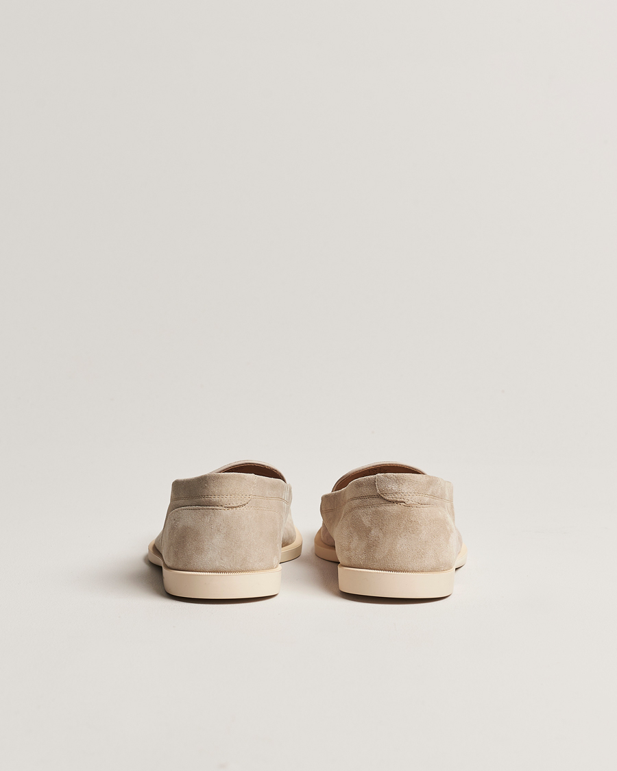 Herr | John Lobb Pace Summer Loafer Sand Suede | John Lobb | Pace Summer Loafer Sand Suede