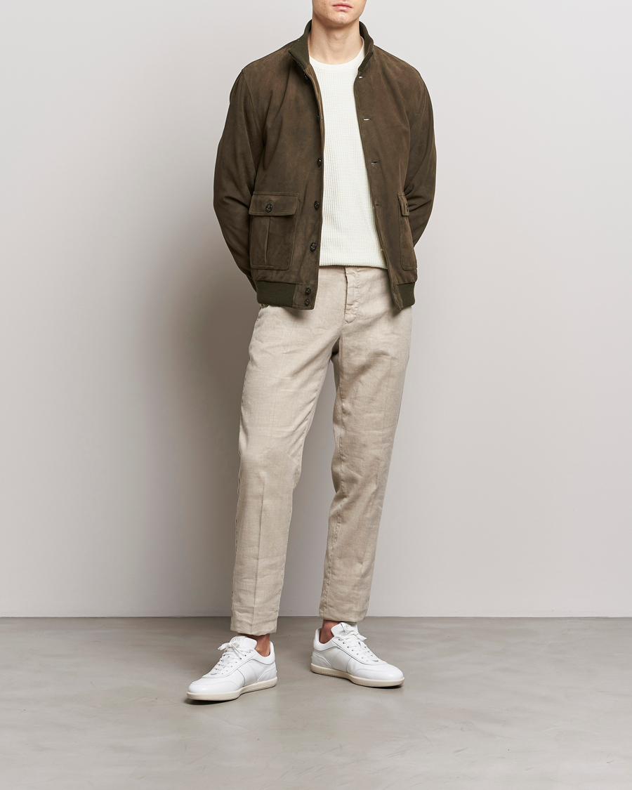 Herr | Jackor | Valstar | Valstarino Suede Jacket Muschio