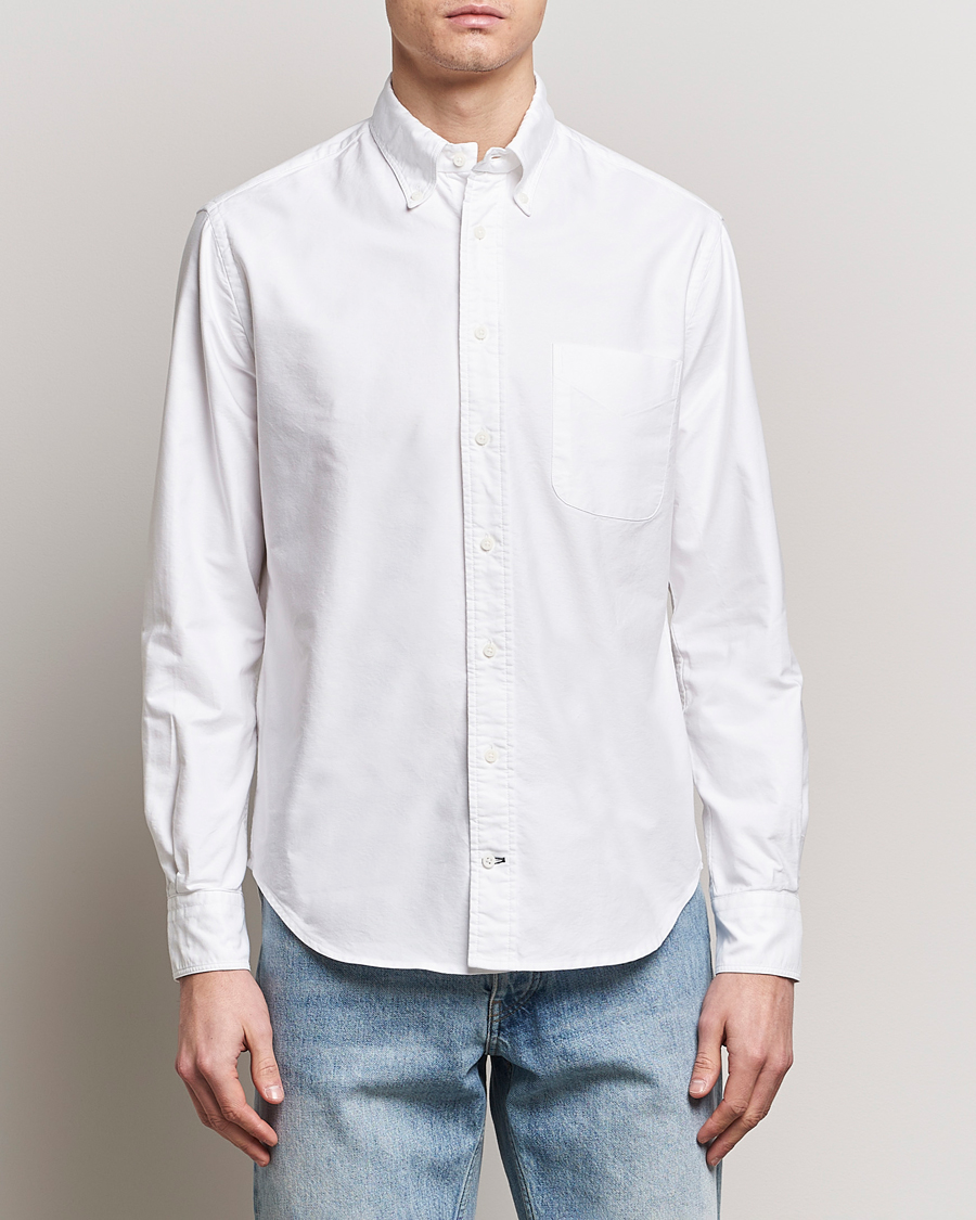 Herr | American Heritage | Gitman Vintage | Button Down Oxford Shirt White