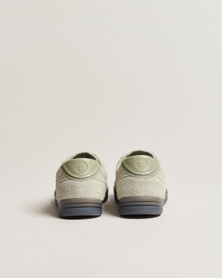 Herr | Stone Island S0101 Suede Sneakers Sage | Stone Island | S0101 Suede Sneakers Sage