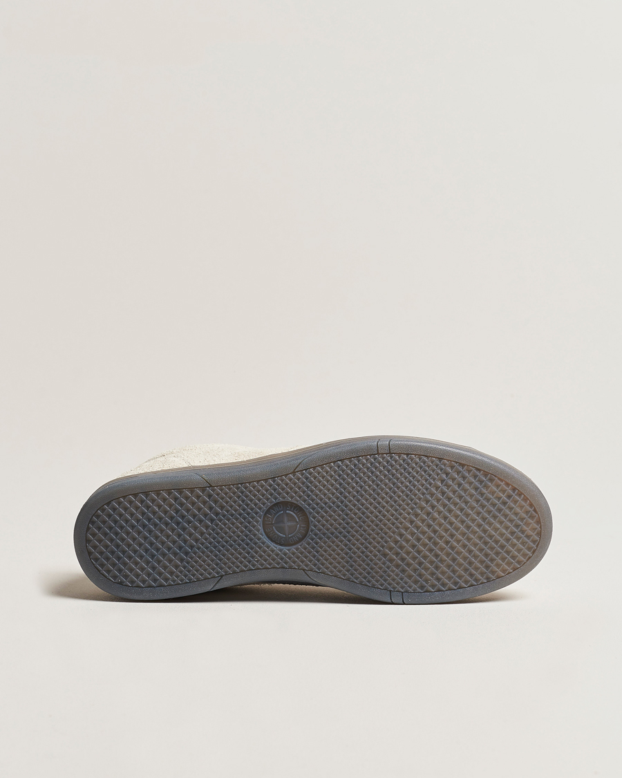 Herr | Stone Island S0101 Suede Sneakers Natural Beige | Stone Island | S0101 Suede Sneakers Natural Beige