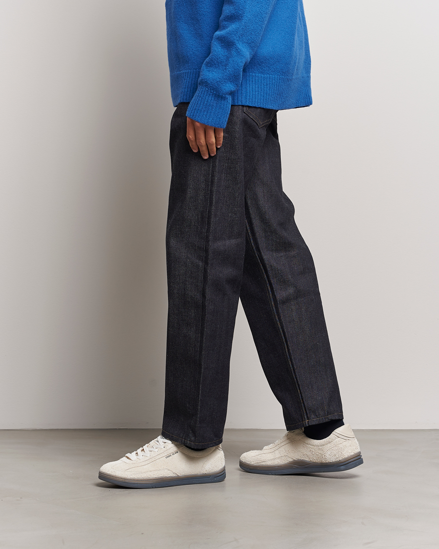 Herr | Stone Island S0101 Suede Sneakers Natural Beige | Stone Island | S0101 Suede Sneakers Natural Beige