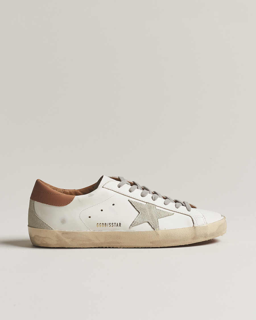 Herr | Sneakers | Golden Goose | Super-Star Sneakers White/Caramel
