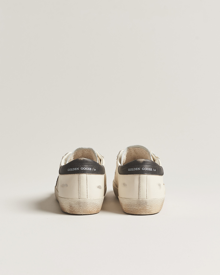 Herr | Golden Goose Deluxe Brand Super-Star Sneaker White/Black | Golden Goose | Deluxe Brand Super-Star Sneaker White/Black