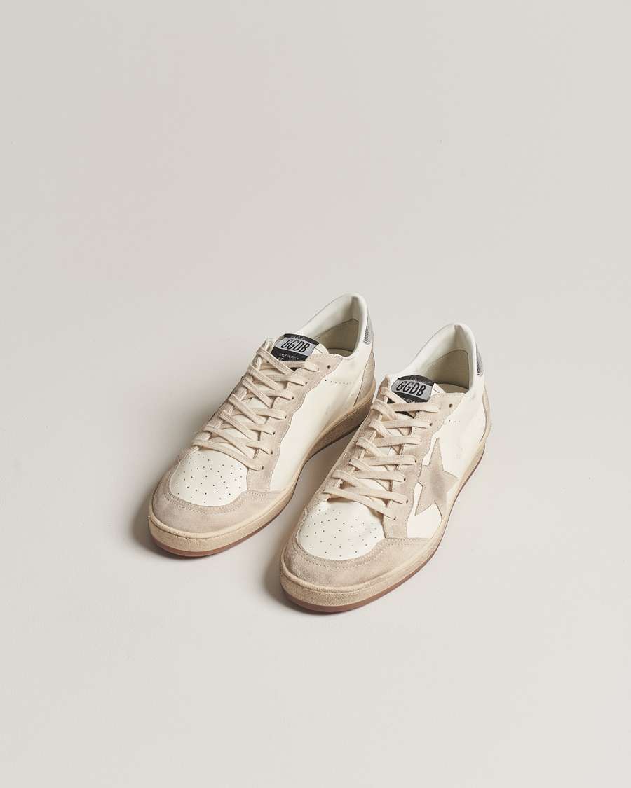 Herr | Avdelningar | Golden Goose | Deluxe Brand Ball Star Sneakers White/Beige