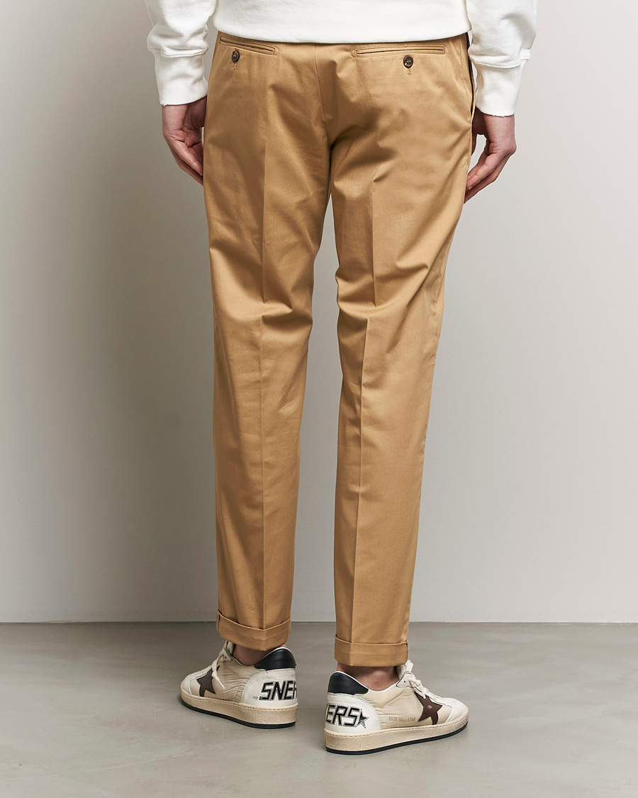 Herr | Byxor | Golden Goose | Deluxe Brand Comfort Cotton Chinos Beige