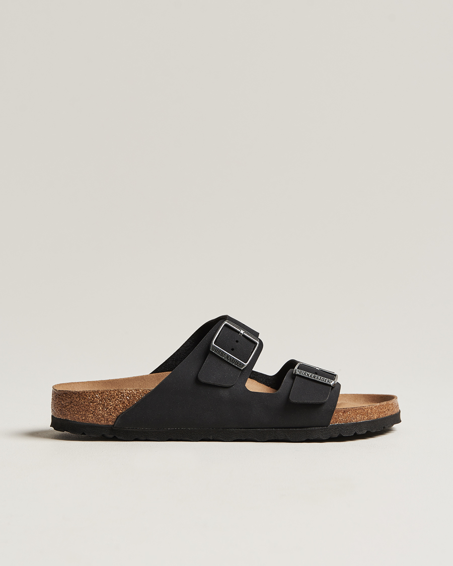 Herr | Sandaler & Tofflor | BIRKENSTOCK | Arizona Birko-Flor Vegan Black Nubuck