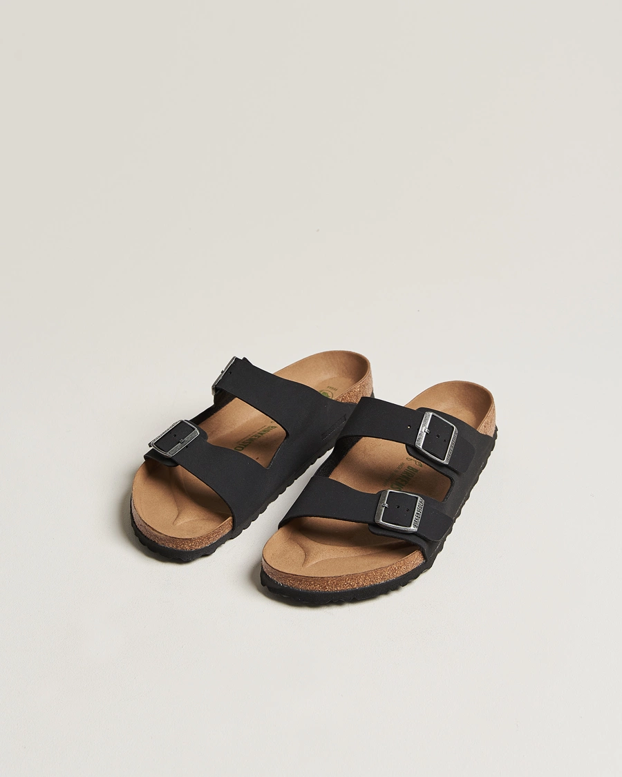 Herr | Sandaler & Tofflor | BIRKENSTOCK | Arizona Birko-Flor Vegan Black Nubuck